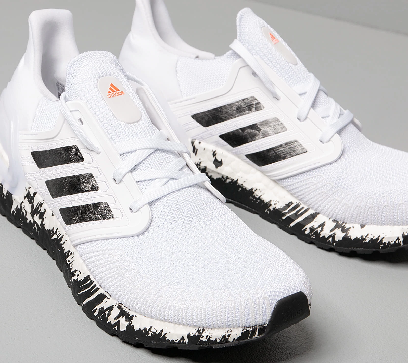 Giày Adidas Wmns UltraBoost 20 'Paint Splatter White Black' EG1370 - Ảnh 5
