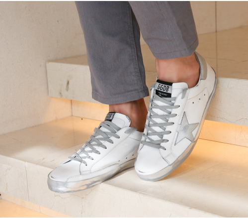Giày Golden Goose Super Star White GMF00101-F000314-80185 - Ảnh 4
