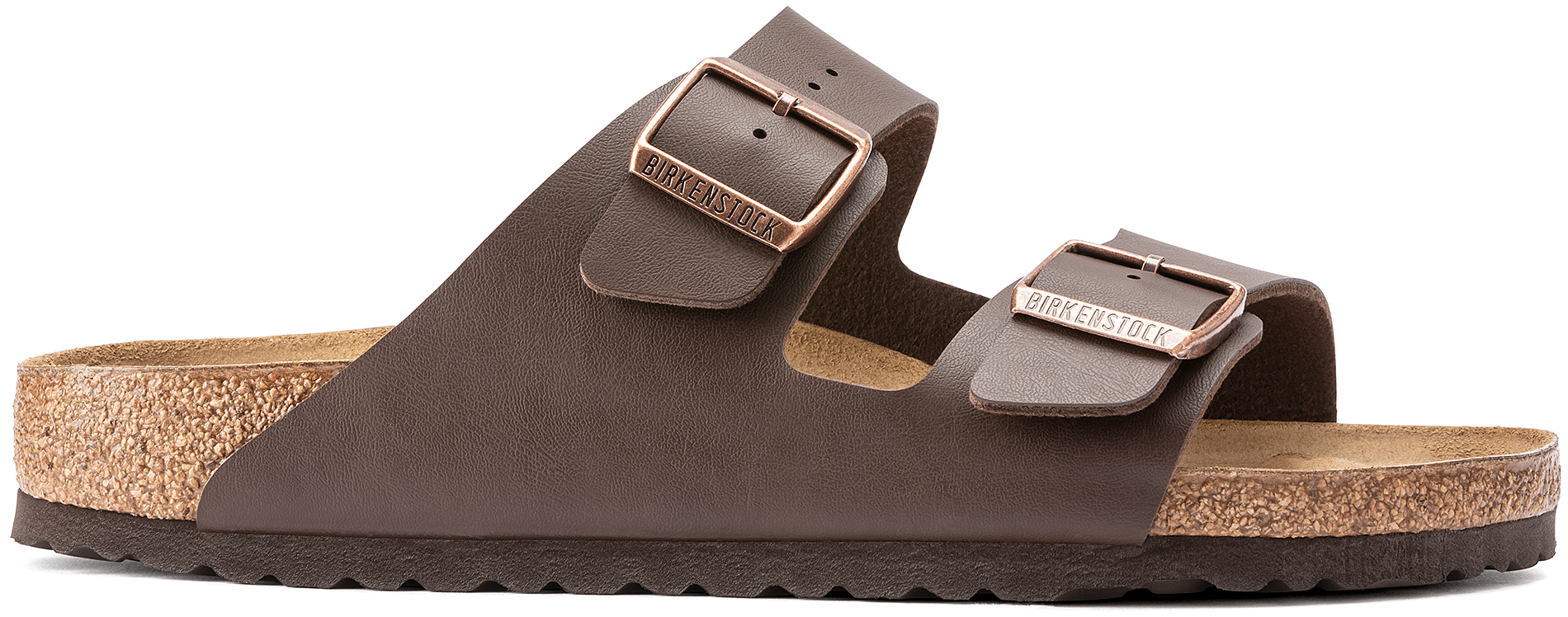 Dep Birkenstock Arizona Birko Flor 'Dark Brown' 51703