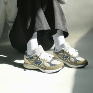 Giay New Balance Teddy Santis x 990v3 Big Kid 'Dark Camo' GC990TO3