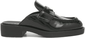 Dép Prada Logo Brushed 'Black' 1D652M JHR F0002