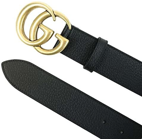 Thắt Lưng Gucci 21FW GG Gold Buckle Belt 406831-DJ20T-1000 - Ảnh 5