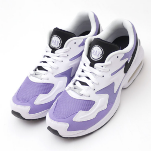 Alternative view of Giày Nike Air Max 2 Light Wmns 'White Violet' AO3195-100