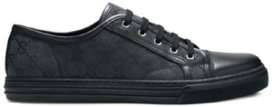 Giày Gucci GG Canvas Low 'Grey Black' 426189-KQWM0-1948