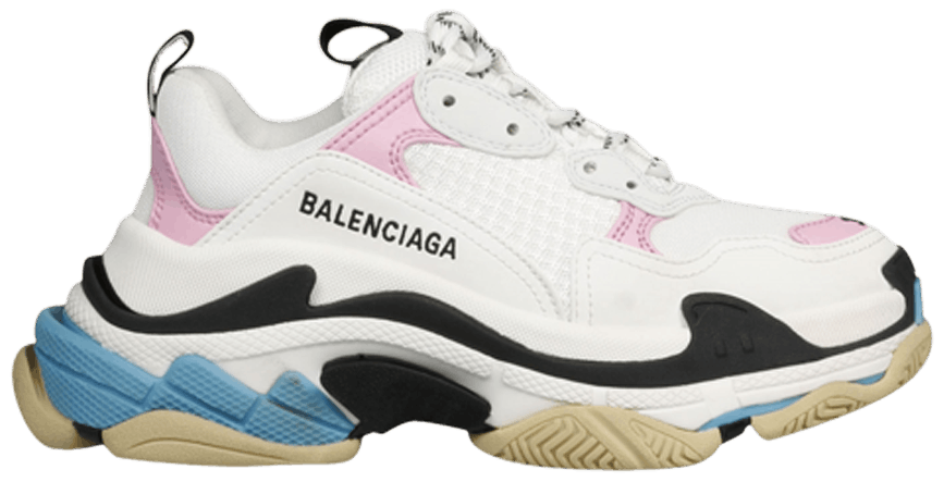 Giày Balenciaga Triple S Trainer White Pink 524039 W09OM 9054