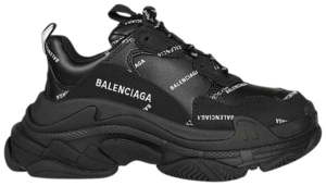 Giay Balenciaga Triple S Sneaker 'Black' 524039-W2FA1-1090