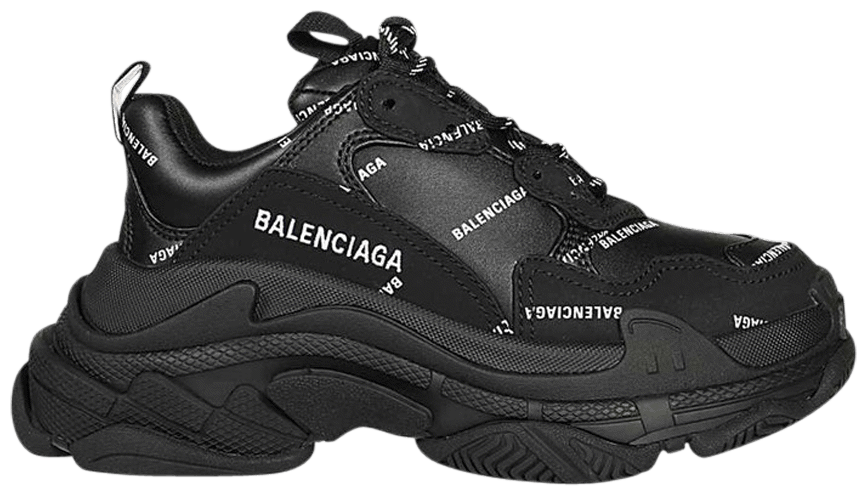 Giay Balenciaga Triple S Sneaker 'Black' 524039-W2FA1-1090