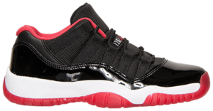 Giày Nike Air Jordan 11 Retro Low BG 'Bred' 528896-012