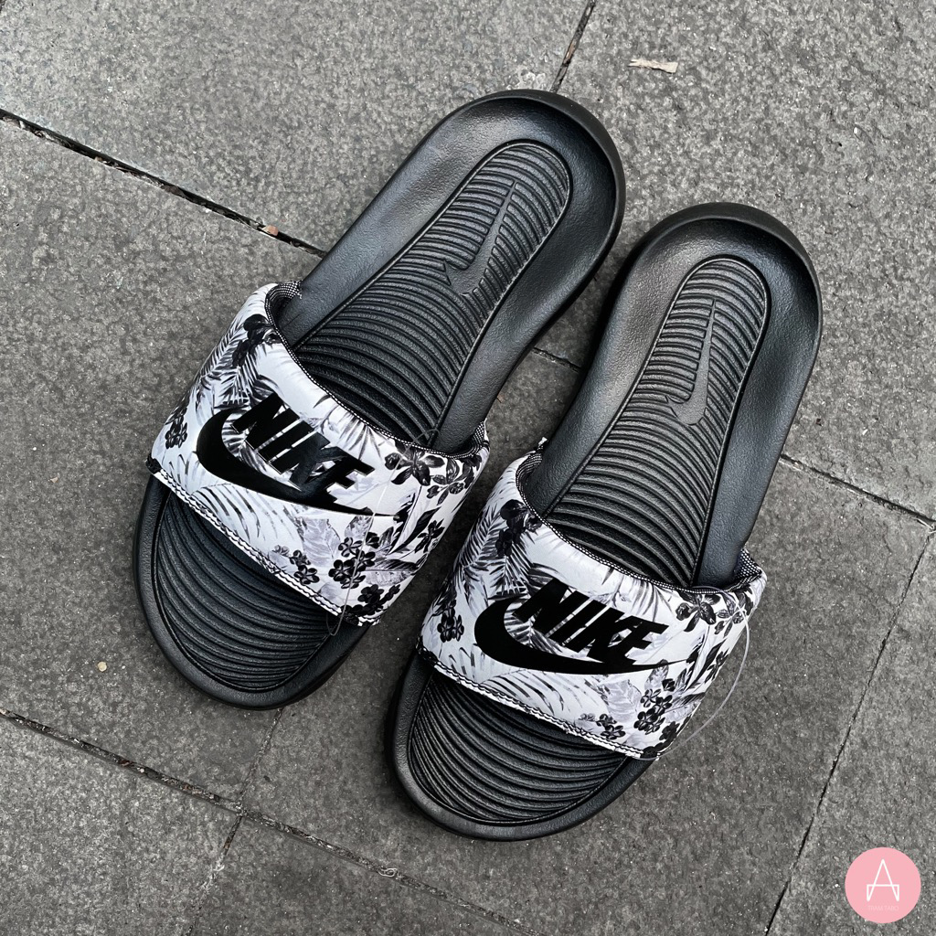 Dép Nike Wmns Victori One 'Tropical Flower Print' CN9676-003 - Ảnh 2