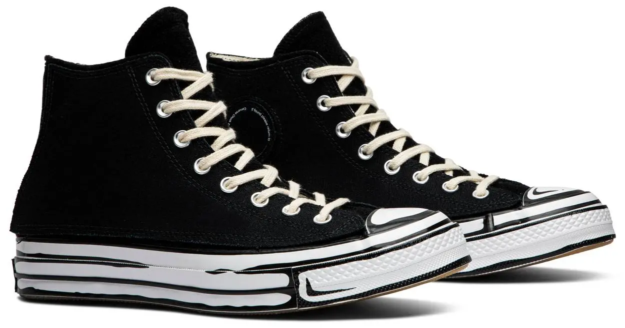 Giày Converse Joshua Vides x Chuck 70 'Black' 166558C