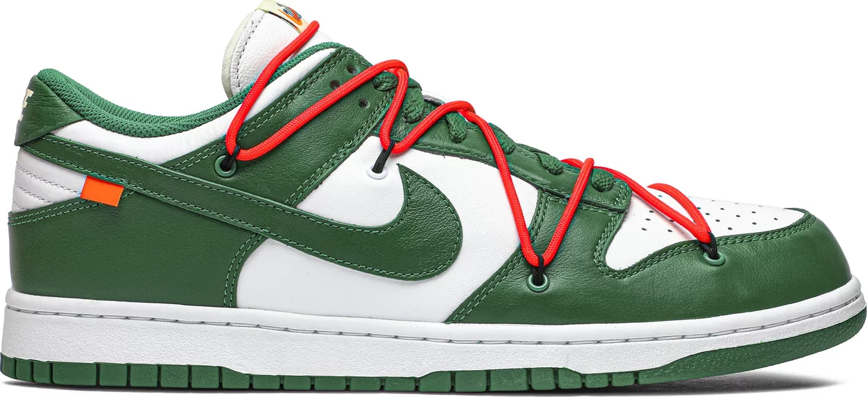 Giày Nike Off White x Dunk Low ‘Pine Green’ CT0856-100