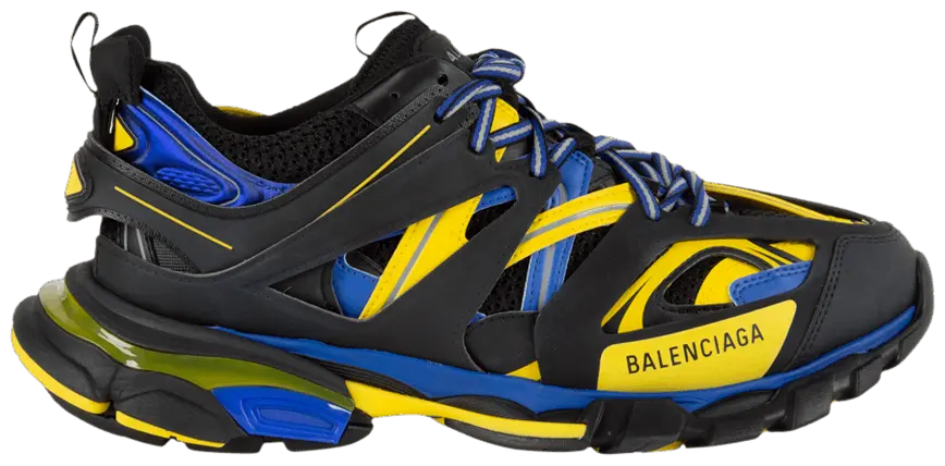 Giày Balenciaga Track Trainer Black Yellow Blue 542023-W1GC1-1080