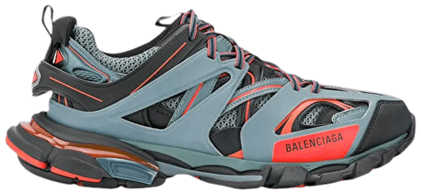 Giày Balenciaga Track Trainer Dark Grey Orange 542023-W1GC1-1240