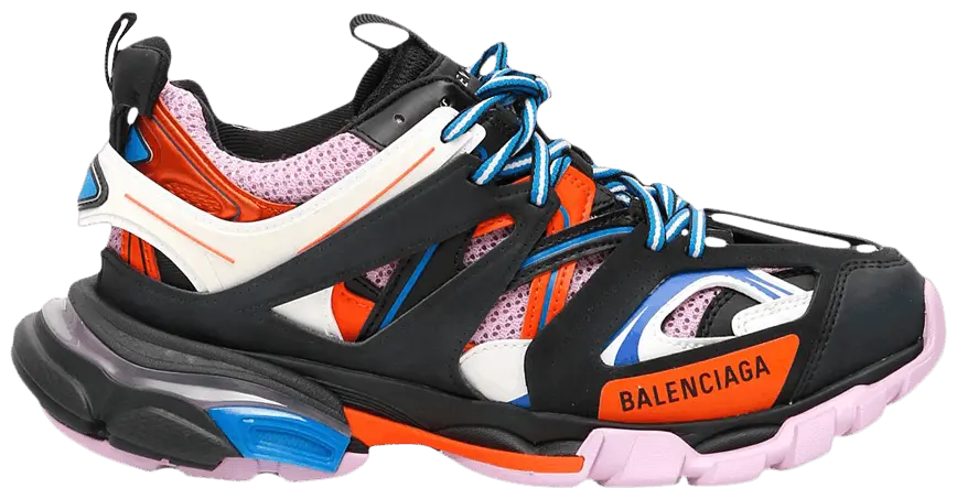 Giày Balenciaga Wmns Track Trainer Black Orange Pink 542436-W1GC1-1054