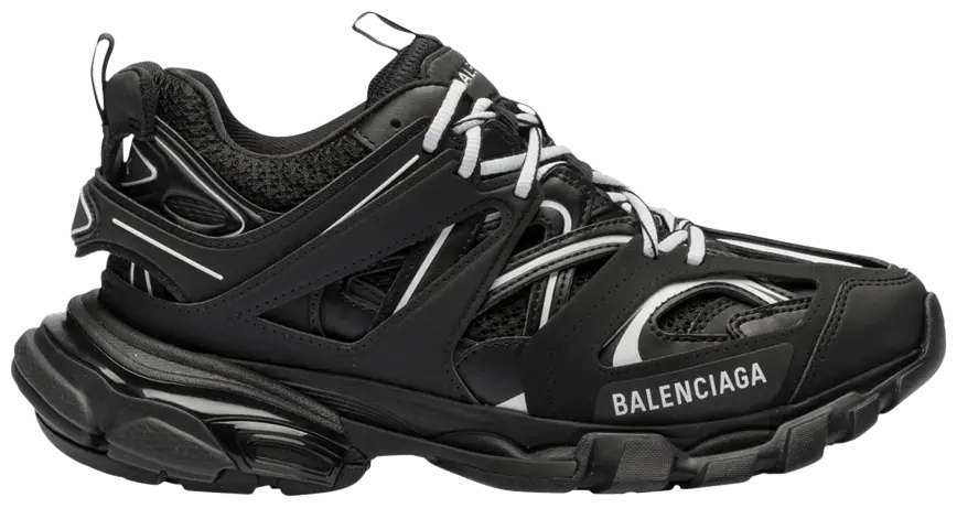 Giày Balenciaga Wmns Track Sneaker Black White 542436-W3AC1-1090