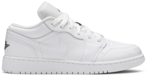 Giày Nike Air Jordan 1 Low GS &#039;White Black&#039; 553560-101