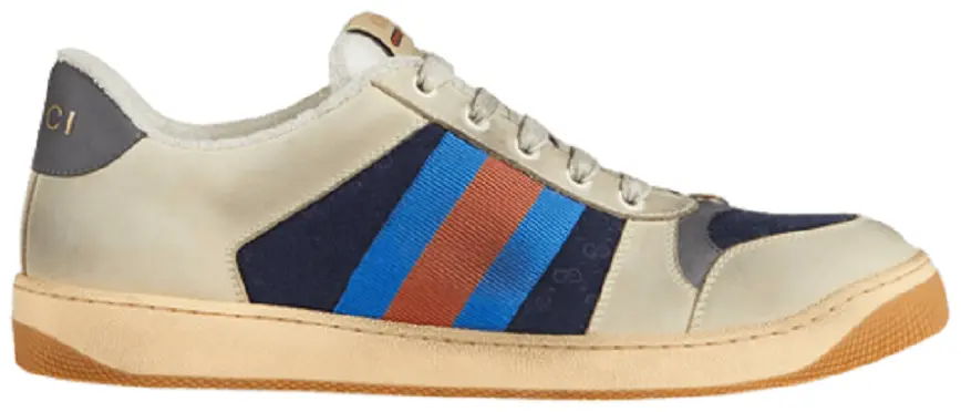 Giày Gucci GG Screener 'White Blue' 546551-99W20-4368