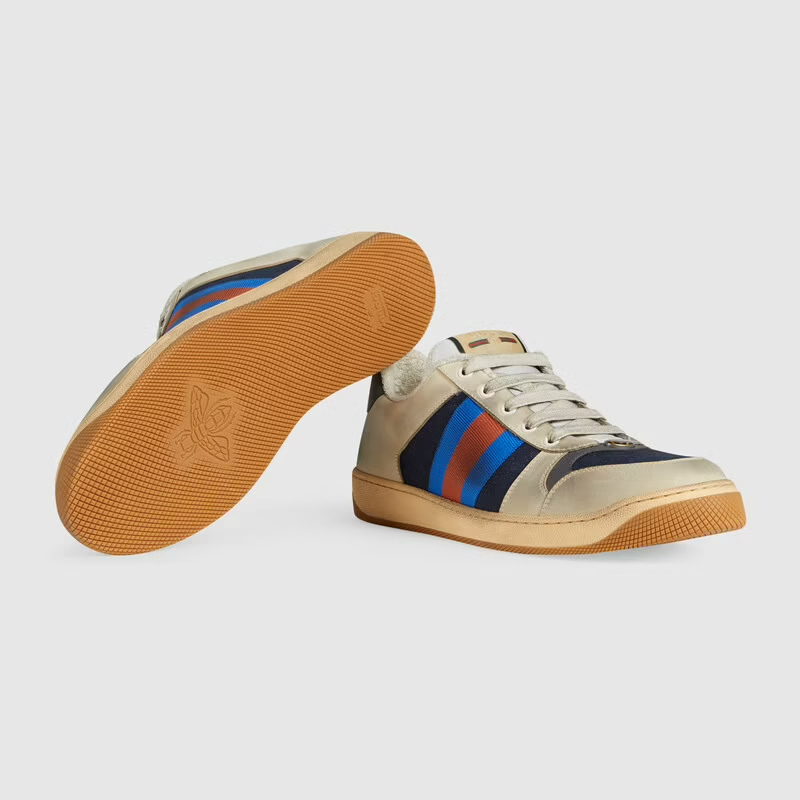 Giày Gucci GG Screener 'White Blue' 546551-99W20-4368 - Ảnh 6