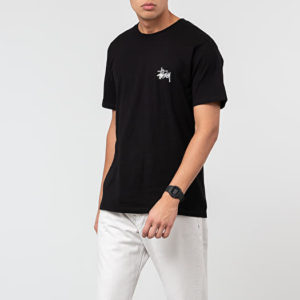 Alternative view of Áo Stussy Basic Logo Tee 'Black'