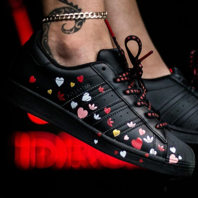 Giày Adidas Wmns Superstar 'Valentine's Day' FV3288 - Ảnh 3
