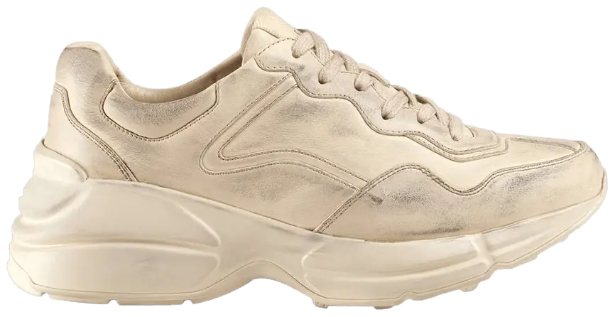 Giày Gucci Wmns Rhyton Distressed Ivory 550046-A9L00-9522
