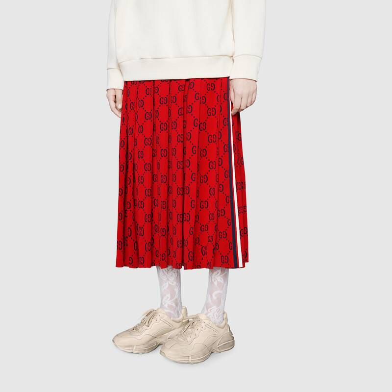 Alternative view of Giày Gucci Wmns Rhyton Distressed Ivory 550046-A9L00-9522