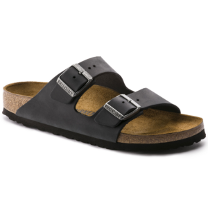 Dep Birkenstock Arizona Oiled Leather 'Black' 552113