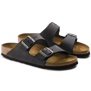 Dep Birkenstock Arizona Oiled Leather 'Black' 552113