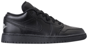 Giày Nike Air Jordan 1 Low GS 'Black' 553560-006