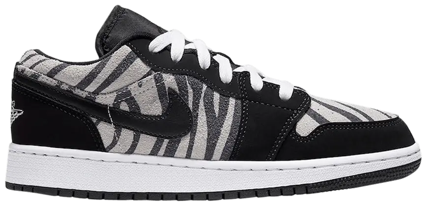 Giày Nike Air Jordan 1 Low GS 'Zebra' 553560-057