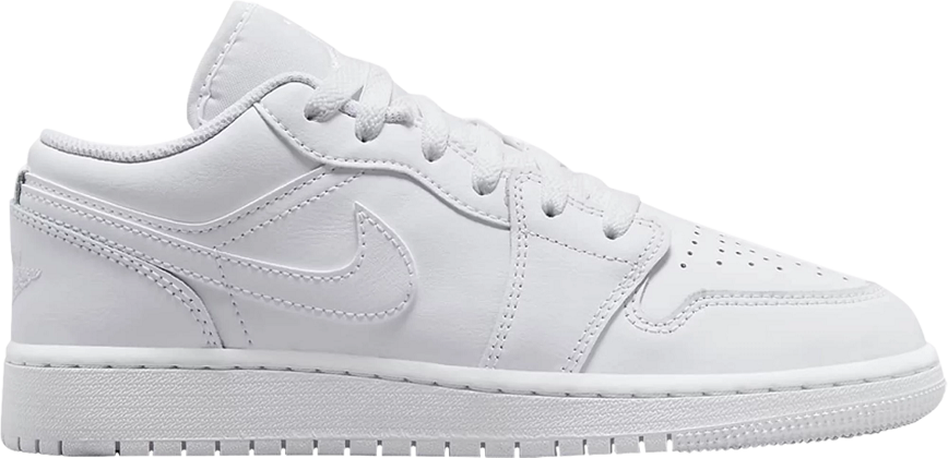 Giay Nike Air Jordan 1 Low GS 2023 'Triple White' 553560-136