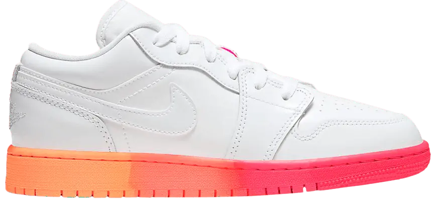 Giày Nike Air Jordan 1 Low GS 'Sunset Sole' 554723-100