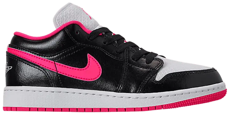 Giày Nike Air Jordan 1 Low GS 'Black Hyper Pink' 554723-061