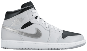Giày Nike Air Jordan 1 Mid 'Wolf Grey Pure Platinum' 554724-032