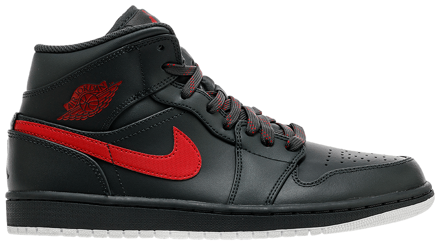 Giày Nike Air Jordan 1 Mid 'Anthracite Gym Red' 554724-045