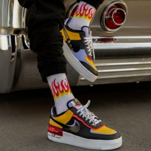 Alternative view of Giày Nike Air Force 1 Low Shadow Sisterhood Black DO6114-700