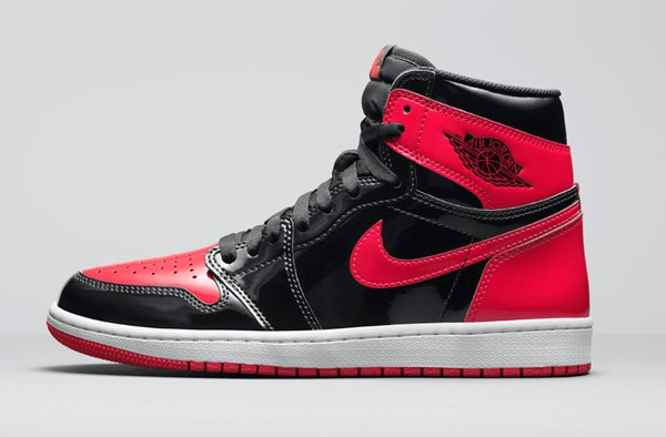 Giày Nike Air Jordan 1 Retro High OG 'Patent Bred' 555088 063 - Ảnh 9