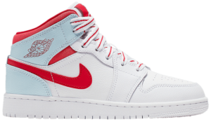 Giày Nike Air Jordan 1 Mid GS 'Topaz Mist' 555112-104
