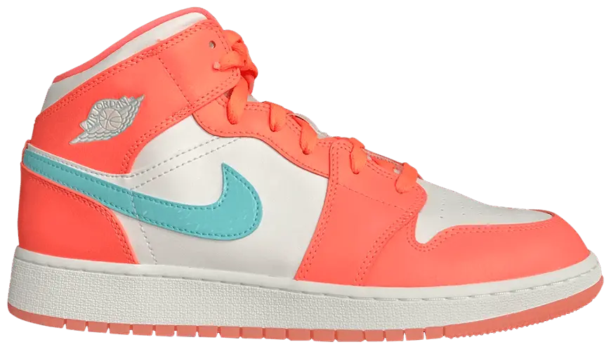 Giày Nike Air Jordan 1 Mid GG 'Crimson Pulse' 555112-814