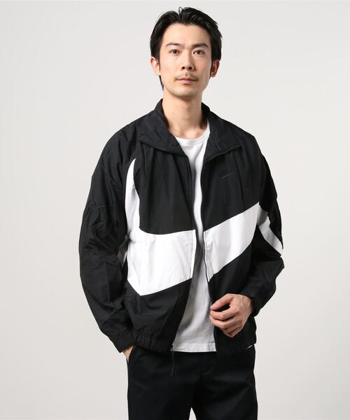Áo Nike Sportswear 'Swoosh' Woven Black Windbreaker AR3133-010 - Ảnh 6