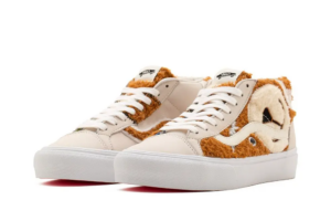 Alternative view of Giày Vans Vault Mid Zoo Skool Brown Beige White VN0A7Q4S91R