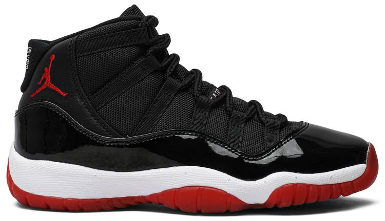 Giày Nike Air Jordan 11 Retro GS 'Bred' 2019 378038-061