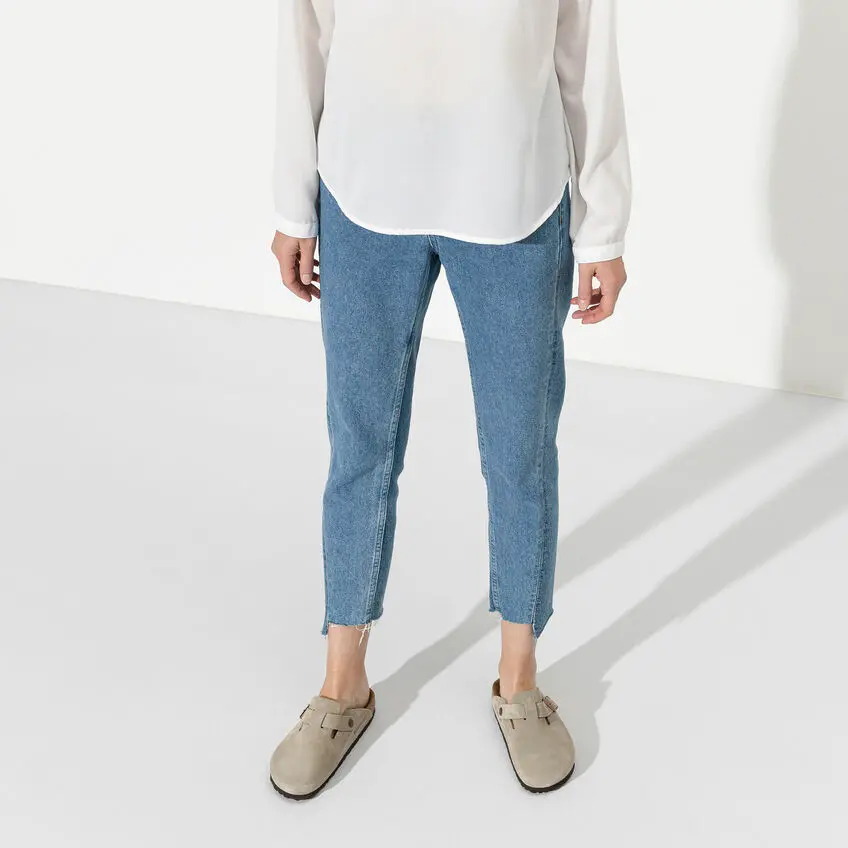 Dep Birkenstock Boston Soft Footbed 'Taupe' 0560771