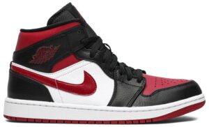 Giày Nike Air Jordan 1 Mid 'Bred Toe' 554724-066