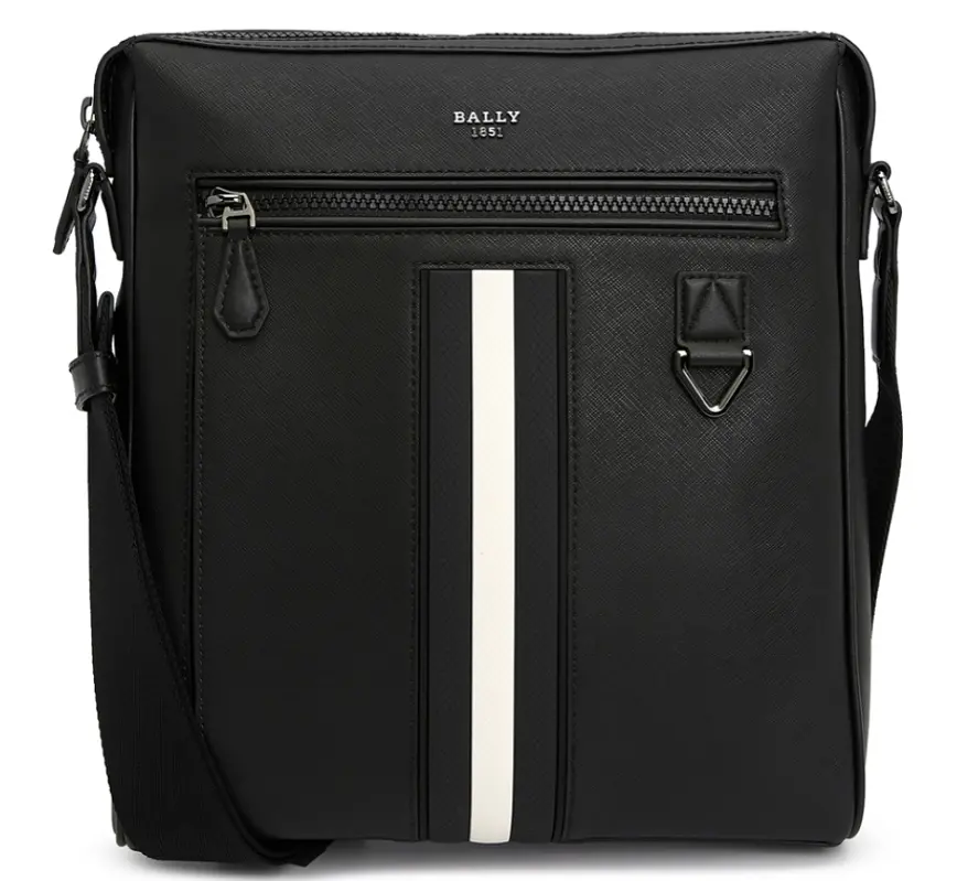 Túi Bally Meco 'Black White' MECOY-00