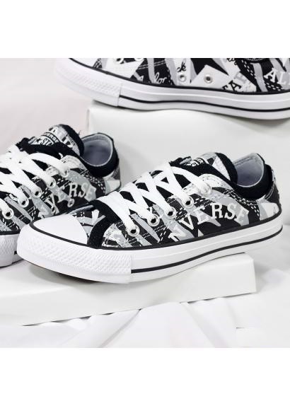 Giày Converse Chuck Taylor All Star 'Black White' 567869V - Ảnh 4