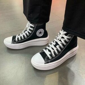 Alternative view of Giày Converse Wmns Chuck Taylor All Star High Move 'Black White' 568497C