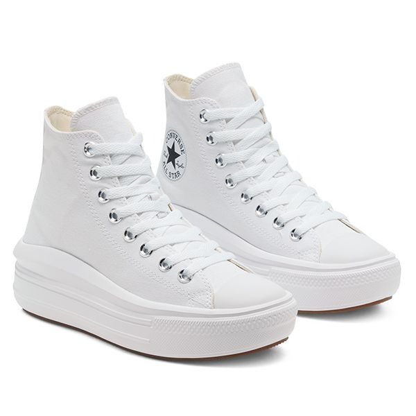 Giày Converse Wmns Chuck Taylor All Star High Move 'White Ivory' 568498C - Ảnh 6