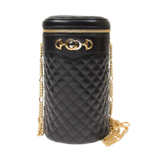 Túi Gucci Ladies Black Quilted Leather Belt Bag 572298 0YKNX 1000