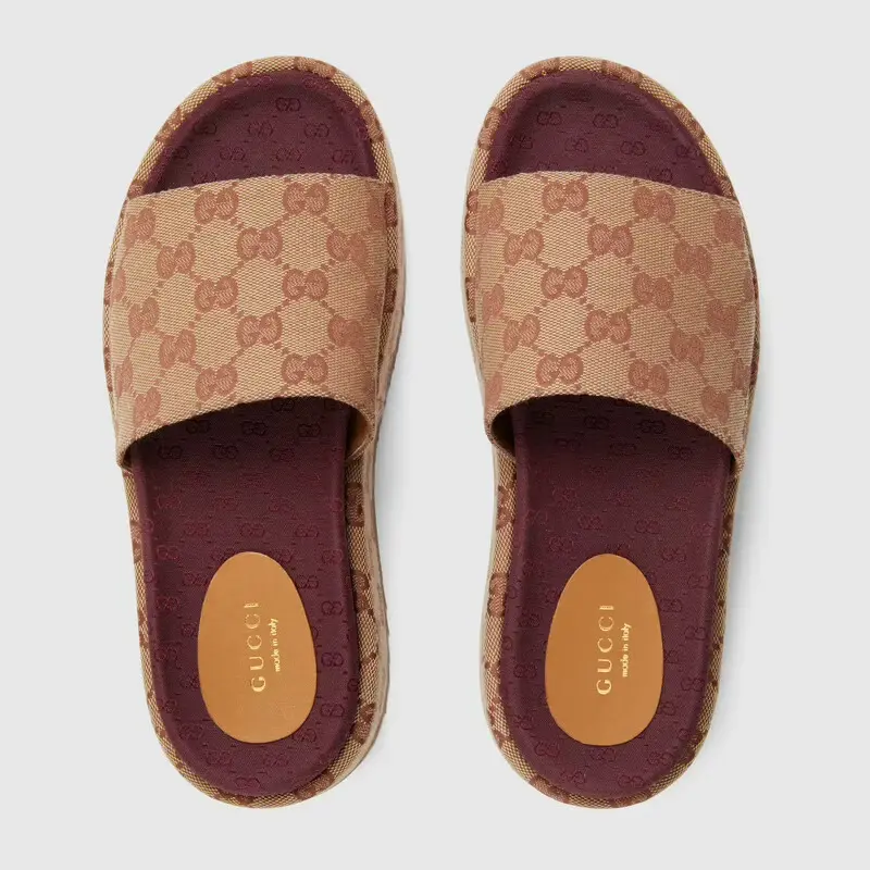 Alternative view of Giày Gucci Women's Original GG Slide Sandal ‎573018-KQW00-8366